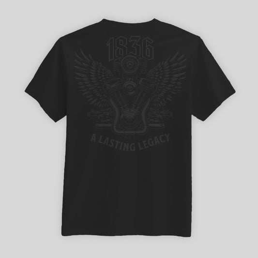 Black Kuro Engine T-Shirt